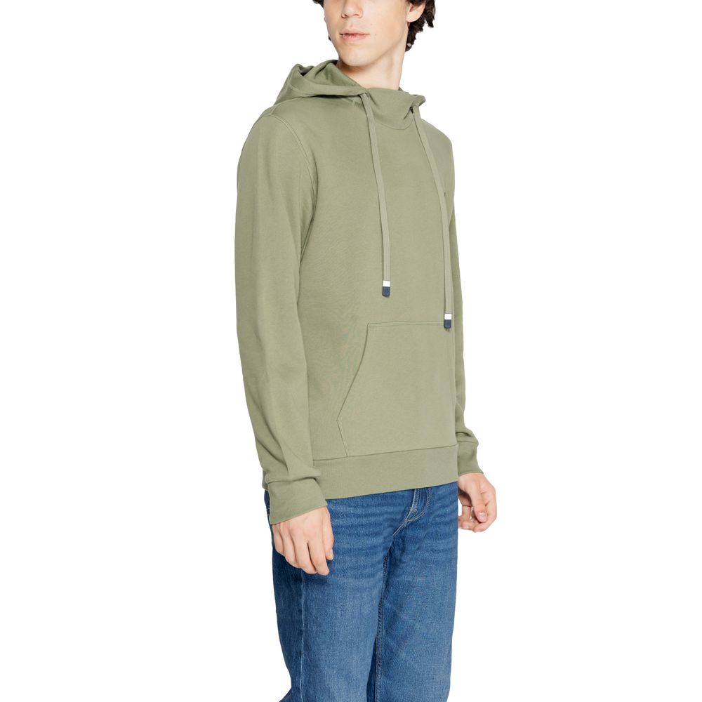 Emporio Armani Underwear Green Cotton Hoodie