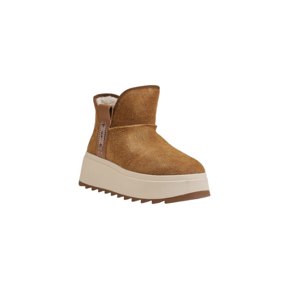 ASH Brown Suede Leather Ankle Boots