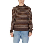 Only & Sons Brown Cotton Sweater ON-15710100140-IT52 | XL