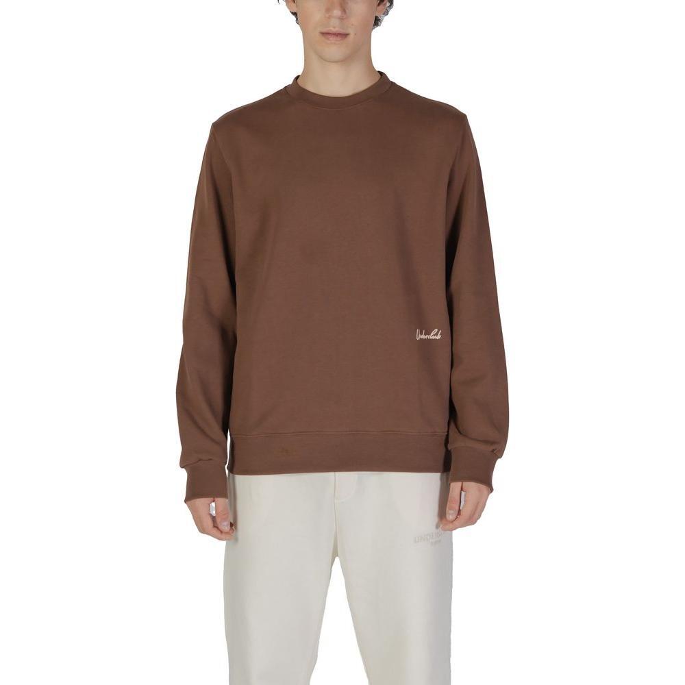 Underclub Brown Cotton Sweatshirt UN-15760700140-IT48 | L
