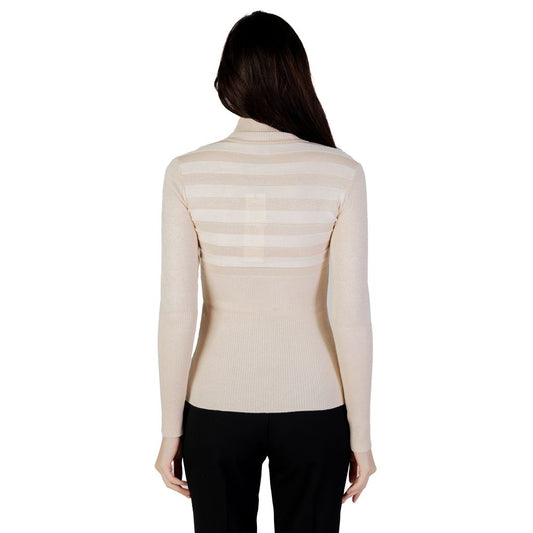 Morgan De Toi Pink Viscose Turtleneck MO-13167900259-IT38|XS