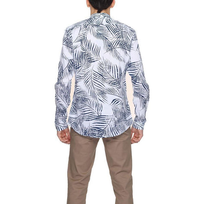 Antony Morato Blue Cotton Shirt