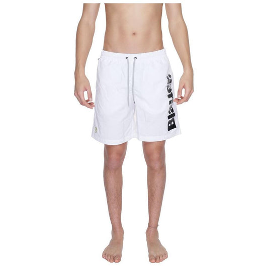 Blauer White Polyamide Swim Short BL-13447500008-IT48 | L