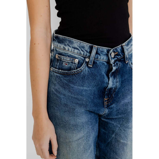 Tommy Hilfiger Jeans Blue Recycled Cotton Mom Jean TO-13192400176-W31 | L32