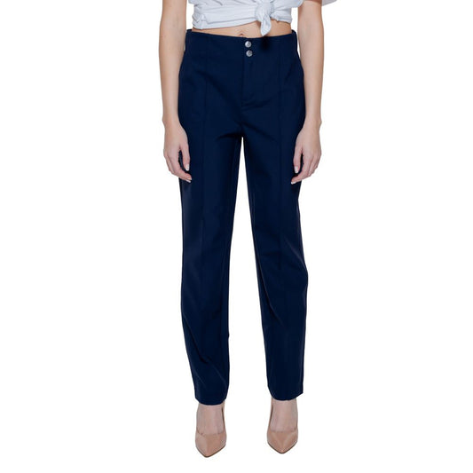 Street One Blue Polyamide Pant