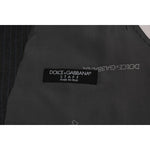 Dolce & Gabbana Gray STAFF Cotton Striped Vest SIG60352-1