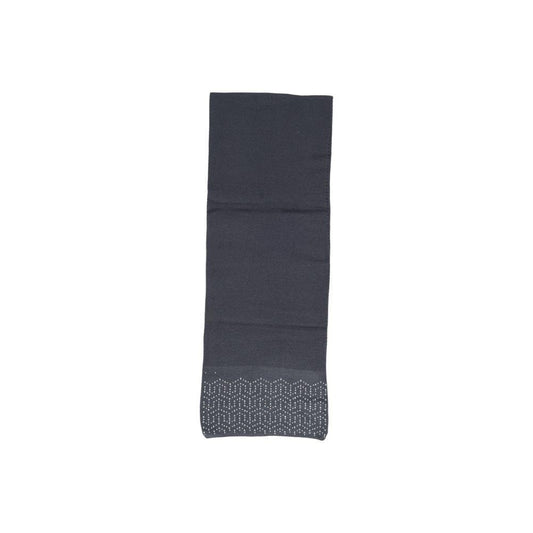 Pieces Gray Polyester Scarf PI-15566400153-ONE SIZE