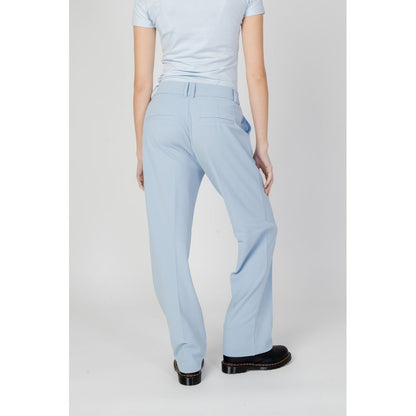 Only Blue Polyester Pant
