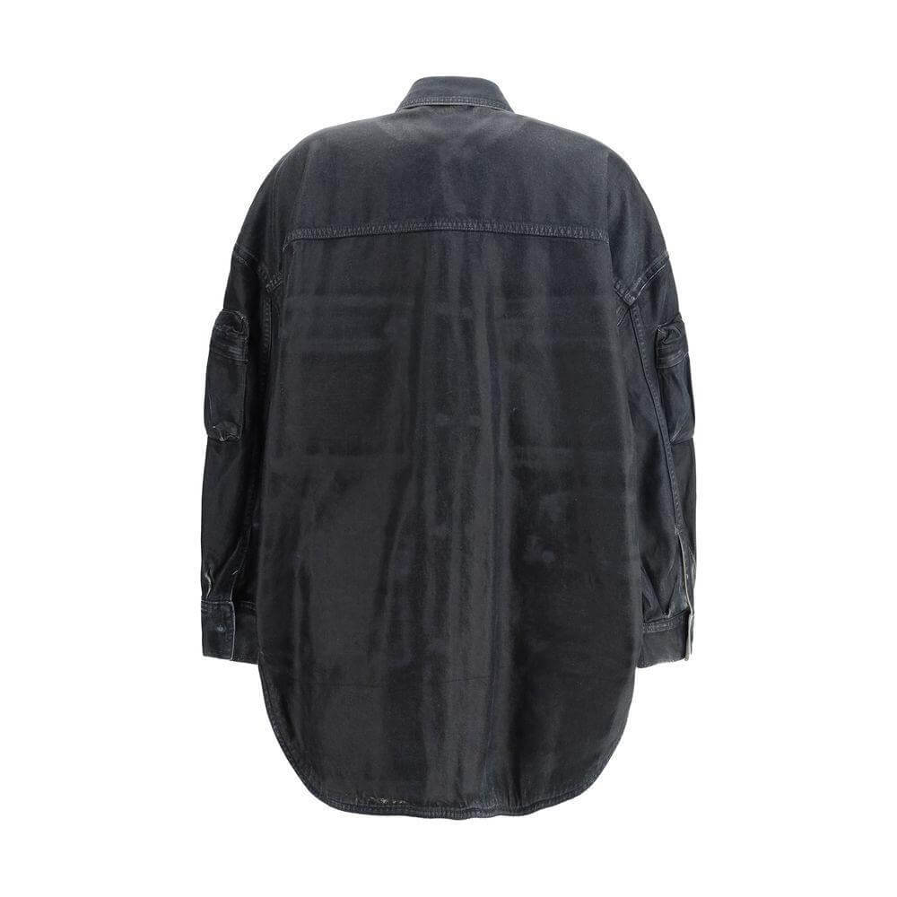The Attico Fern Denim Jacket TH-250WCB00048DDD100AA184-IT38 | S