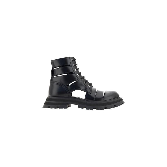 Alexander McQueen Wander Combat Boots AL-755644WIDU01000-EU36.5/US6.5