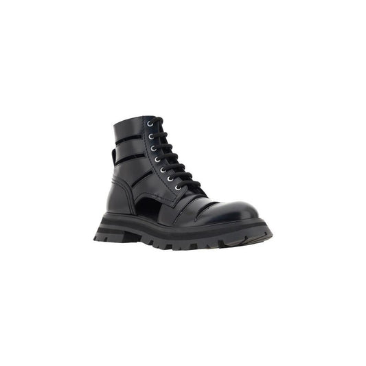 Alexander McQueen Wander Combat Boots AL-755644WIDU01000-EU36.5/US6.5