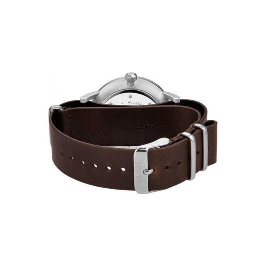 Cluse Brown Leather Watch CLCW0101501008AC