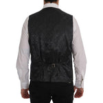 Dolce & Gabbana Gray Wool Stretch Vest SIG60341-1