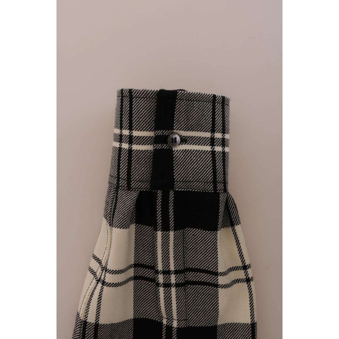 Dolce & Gabbana Black White Fairy Tale Crystal Shirt