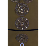 Dolce & Gabbana Runway Embellished Crystal Cross Vest Vest Jacket Dolce & Gabbana Dark Slate Gray