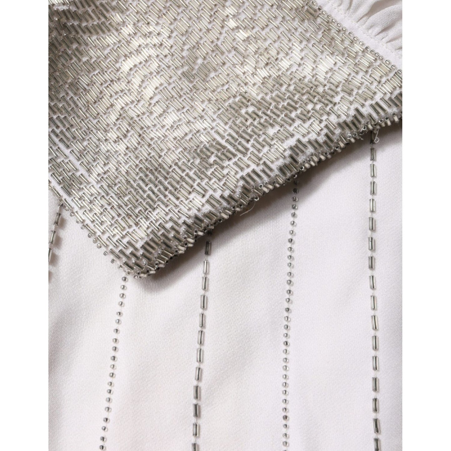 Christian Pellizzari Off White Embellished Long Maxi Dress