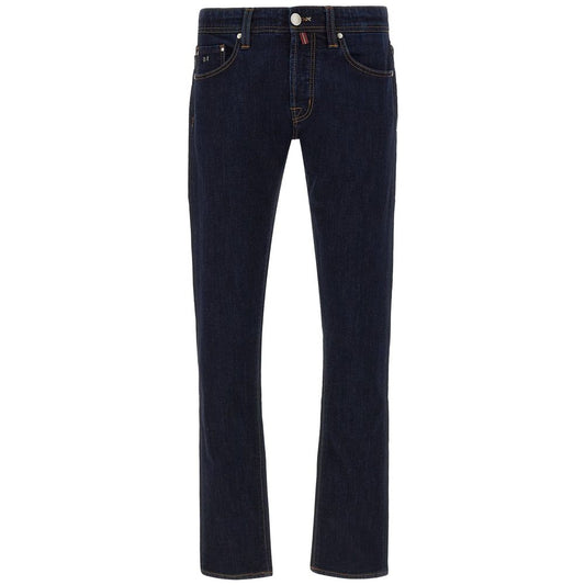 Tramarossa Blue Cotton Jeans & Pant TR-14414-W33