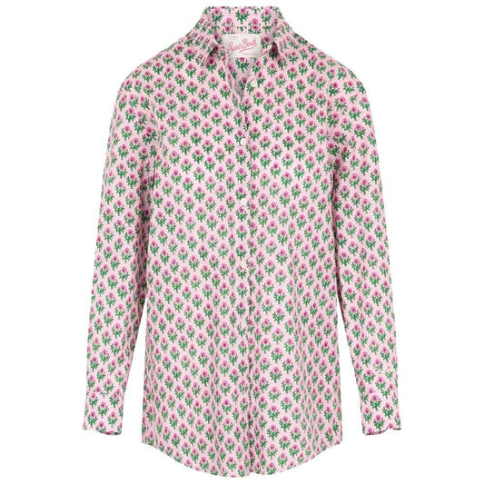 MC2 Saint Barth Pink Cotton Shirt MC-14383-L