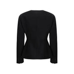 The Andamane Doubled-breasted Jacket TH-T173049ATNW050BLACK-IT42 | L