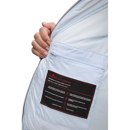 Moose Knuckles Light Blue Nylon Women Jacket