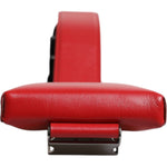 Dolce & Gabbana Red Leather Logo Zip Around Card Holder Wide Strap Wallet (Copy) BAG4739