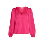Vila Clothes Pink Polyester Blouse VI-10437200134-34 | XXS