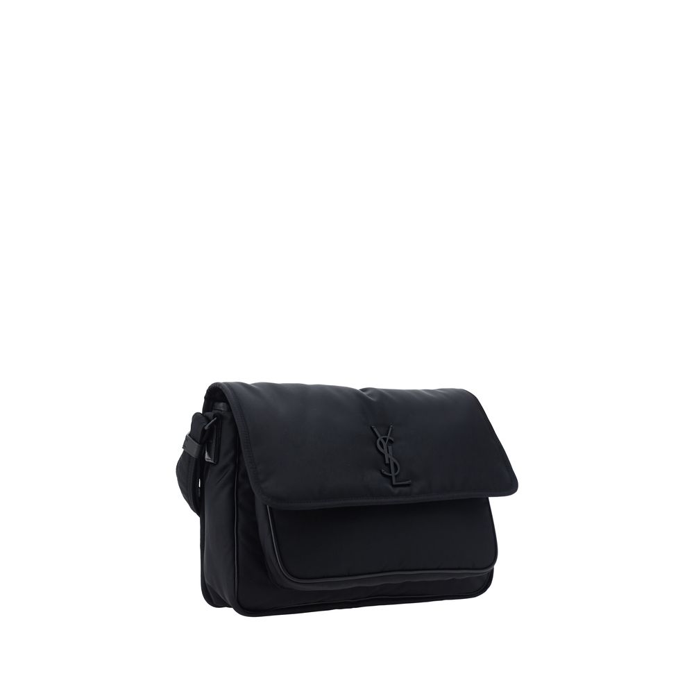 Saint Laurent Black Polyamide Shoulder Bag