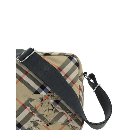 Burberry Beige Polyester Shoulder Bag