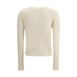 Guest in Residence Cashmere Braided Sweater GU-W26210JMCREAM-S