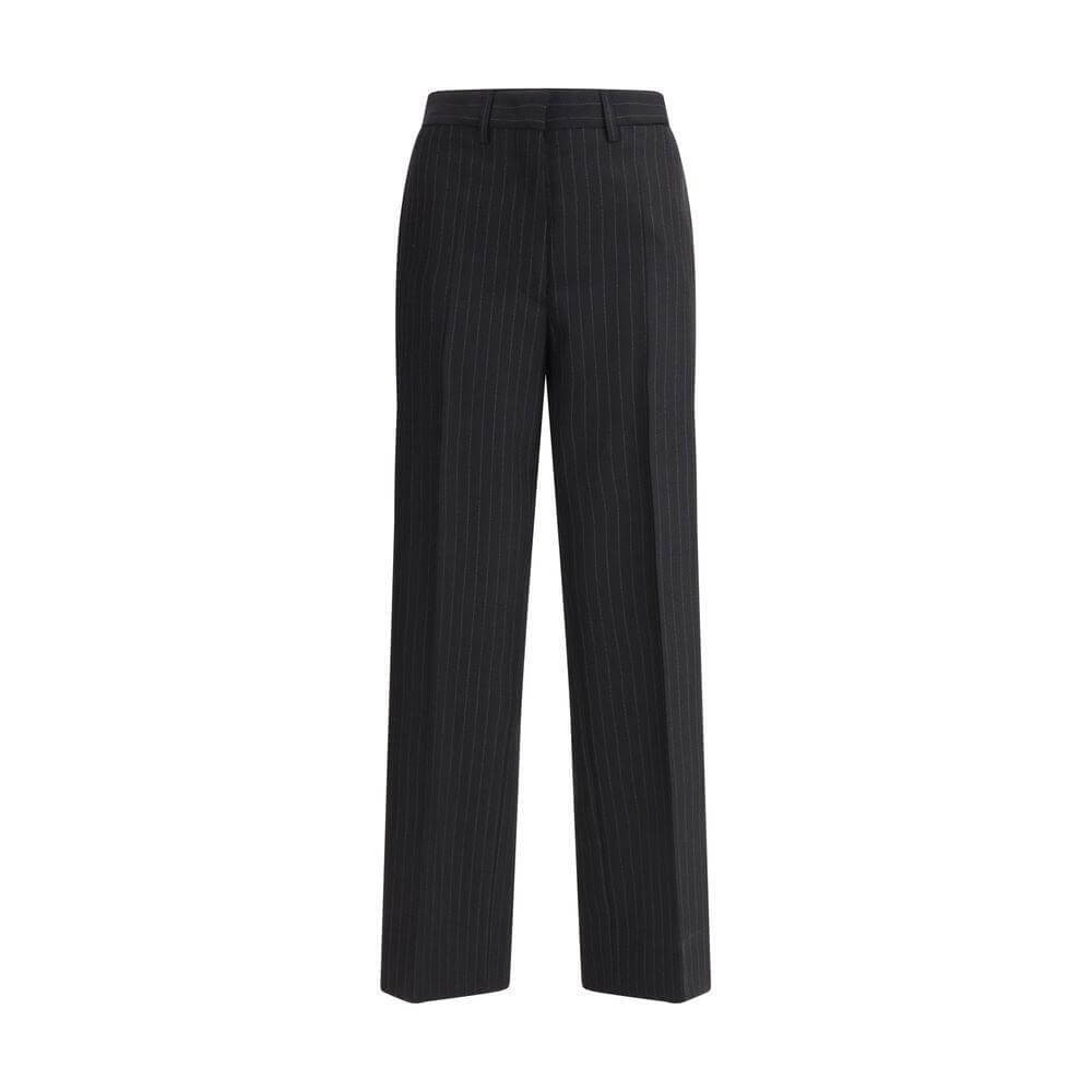 Miu Miu Striped Tailored Trousers MI-MP1831SOOO16FAF0002-IT40 | M