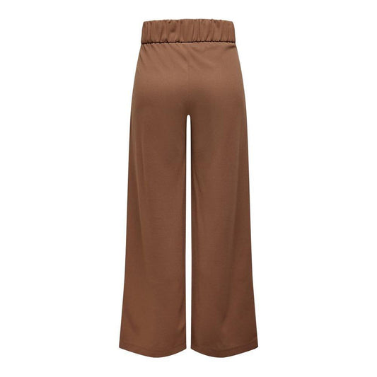 Jacqueline De Yong Brown Polyester Pant JA-7869300140-S/32