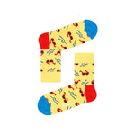 Happy Socks Yellow Cotton Sock HA-8995700135-36-40