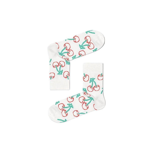 Happy Socks White Cotton Sock HA-8995900008-36-40