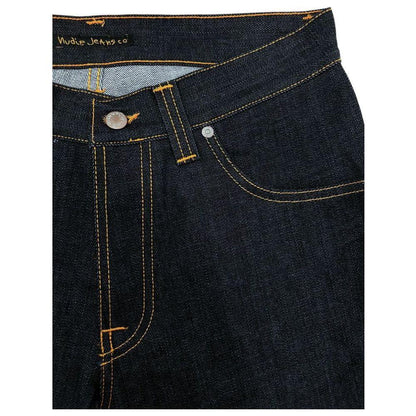Nudie Jeans Blue Cotton Men Jeans