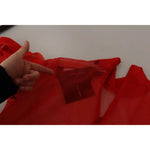 Dolce & Gabbana Orange Semi Transparent Blouse Sweater