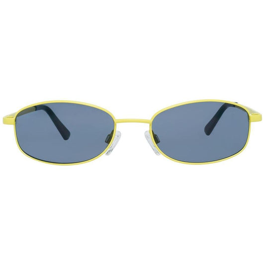 More & More Yellow Metal Sunglasses M&MM5452054111AC