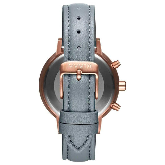 MVMT Gray Leather Watch MVDFC01RGGRAC