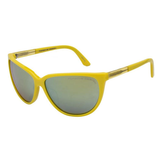Porsche Yellow Acetate Sunglasses POP8588CAC