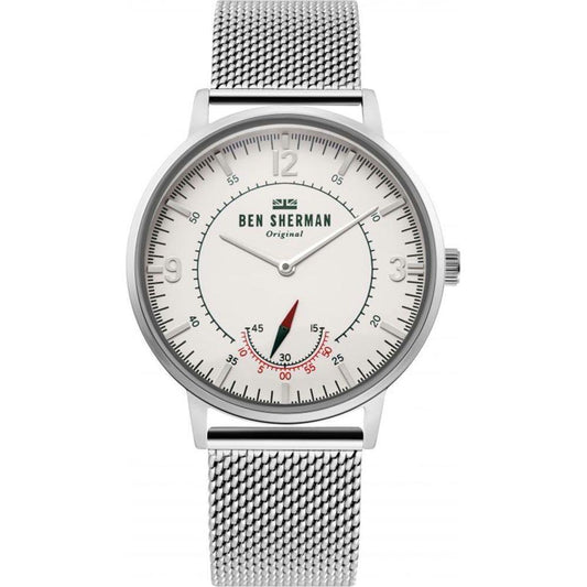 Ben Sherman Silver Stainless Steel Watch BSWB034SMAC