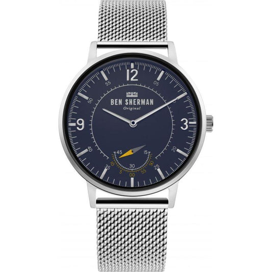 Ben Sherman Silver Stainless Steel Watch BSWB034USMAC