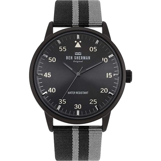 Ben Sherman Gray Fabric Bracelet Watch