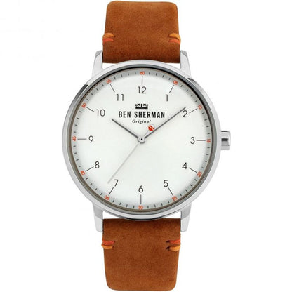 Ben Sherman Brown Fabric Dress Watch