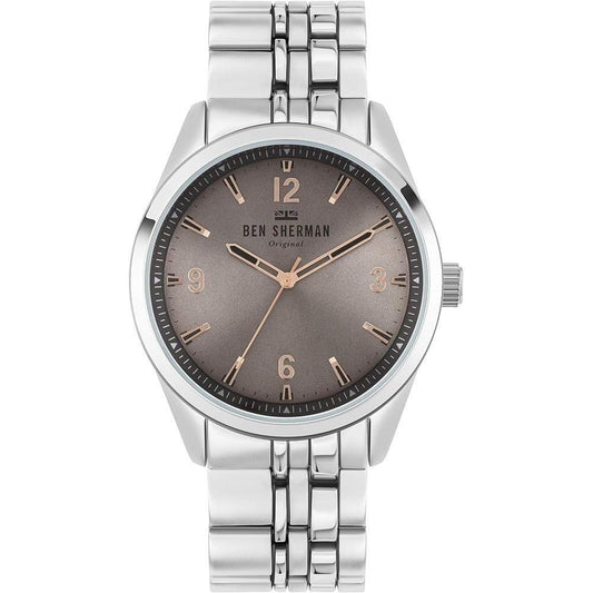 Ben Sherman Gray Stainless Steel Watch BSWB057ESMAC