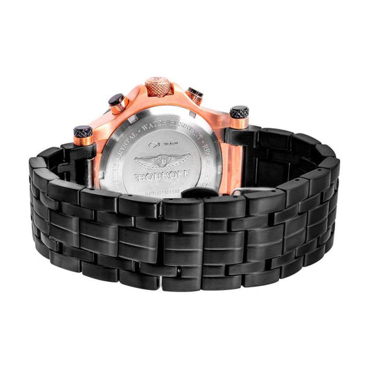 Bobroff Black Stainless Steel Watch BOBF1001M15MAC