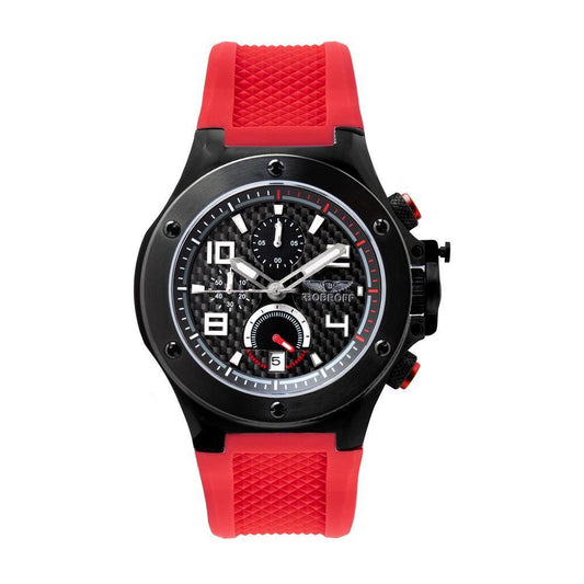 Bobroff Red Rubber Watch BOBF1002M14AC