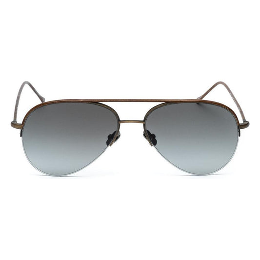 Belstaff Brown Stainless Steel Sunglasses BEPHOENIXMARRONLEATHERWAC