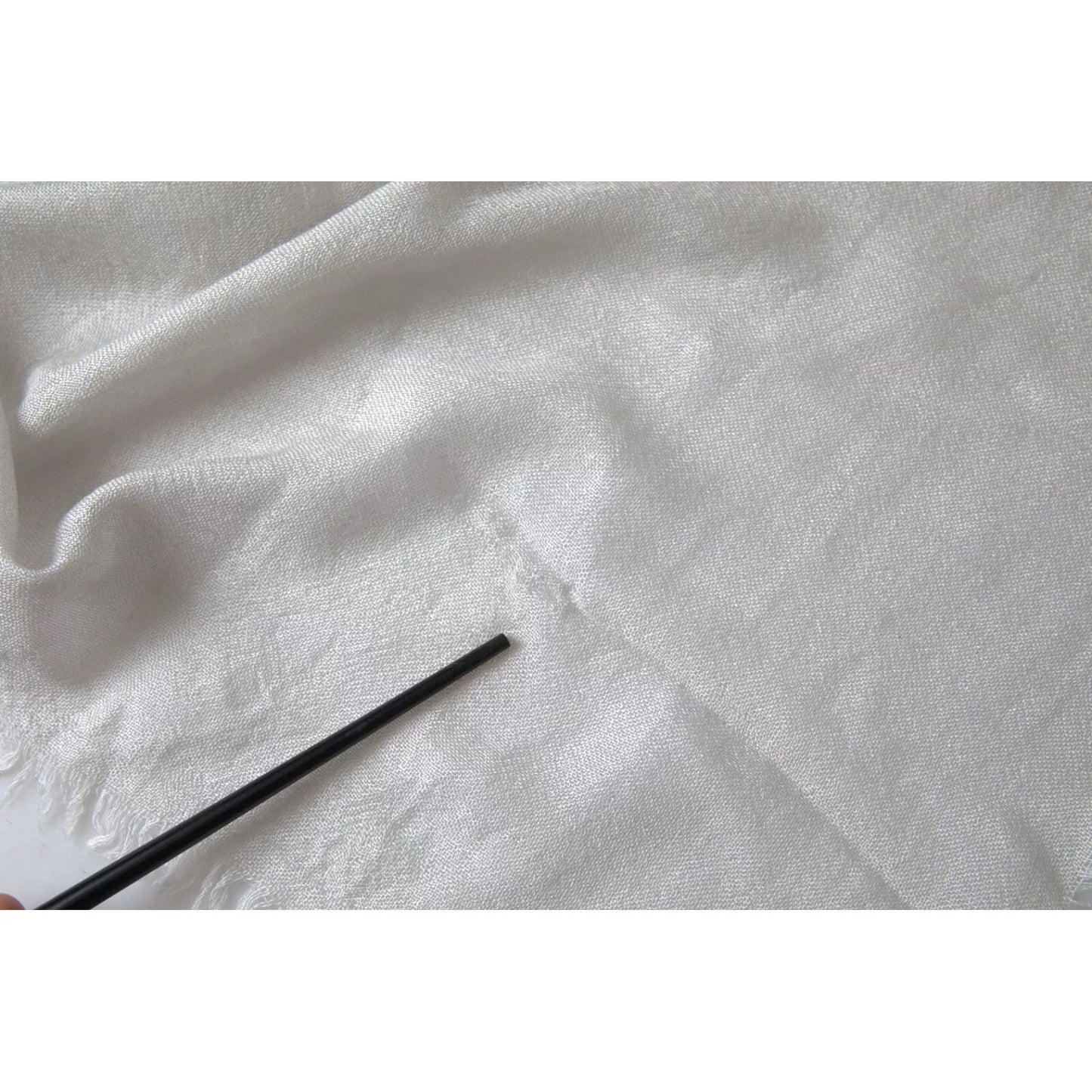 Dolce & Gabbana Gray Cashmere Wrap Shawl Fringe Scarf