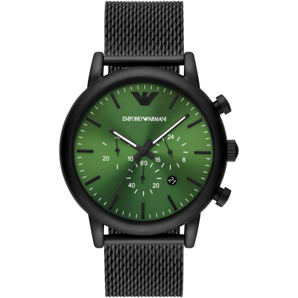 Armani Black Metal Watch ARAR11470AC