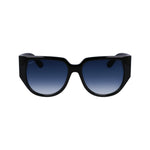 Ferragamo Black Bio Injected Sunglasses