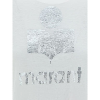 Marant Etoile White Linen T-Shirt